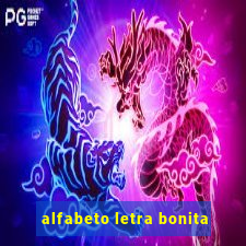 alfabeto letra bonita